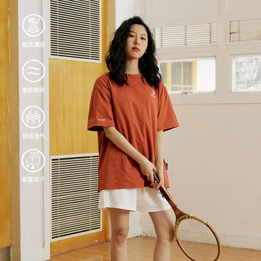 LUSHISI [帆船]“遇水显印花”户外美式篮球运动短袖吸湿排汗速干 商品图1