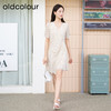 oldcolour夏季新款波点时尚休闲风雪纺短袖连衣裙女P23101167 商品缩略图0