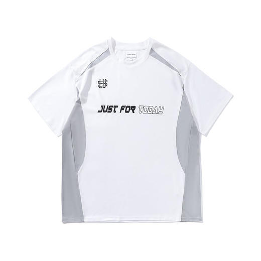 LUSHISI[只为今天]拼接美式运动篮球投篮服速干短袖跑步训练服男 商品图4