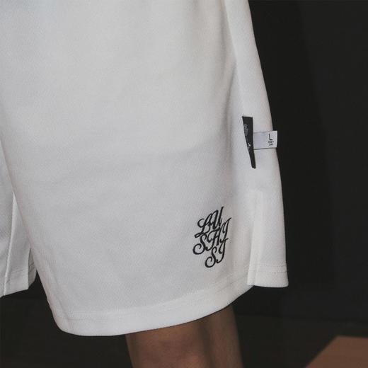 LUSHISI夏季新款美式街头四分裤不过膝球裤男女款宽松 商品图2