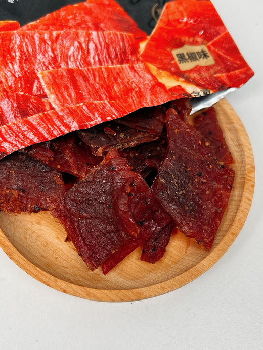 肉食控🥩大满足！【苹果木烤肉片】果木熏烤芳气，风味独特，嘎嘎好吃😋！甄选优质猪后腿整片原切，✨肉感扎实，口口满足~ 商品图1