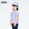 女童清凉T恤翻领短袖上衣夏季新款安奈儿童装实体店同款XG421720 商品缩略图1