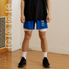 LUSHISI[日月星辰]美式刺绣运动速干篮球短裤训练不过膝四五分裤 商品缩略图0