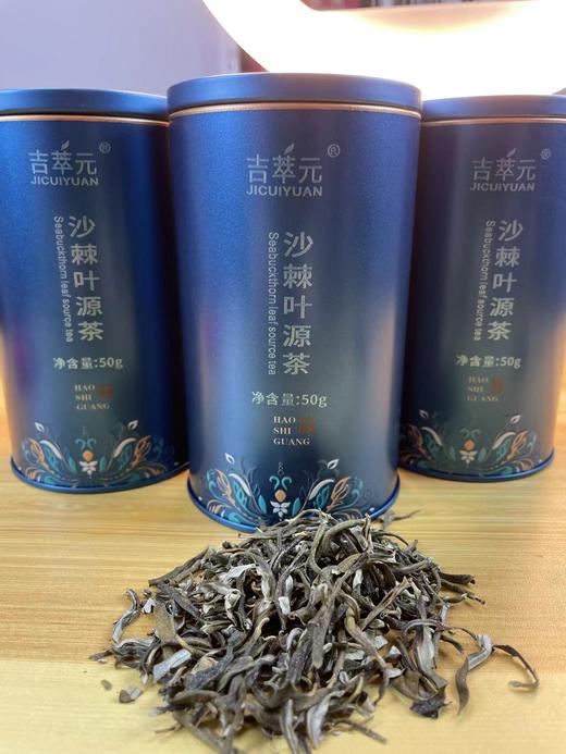 吉萃元有机沙棘叶源茶叶50g/罐 商品图2