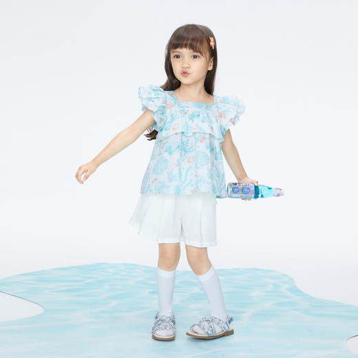 女童甜趣小背心新款安奈儿童装实体店同款XG422598 商品图3