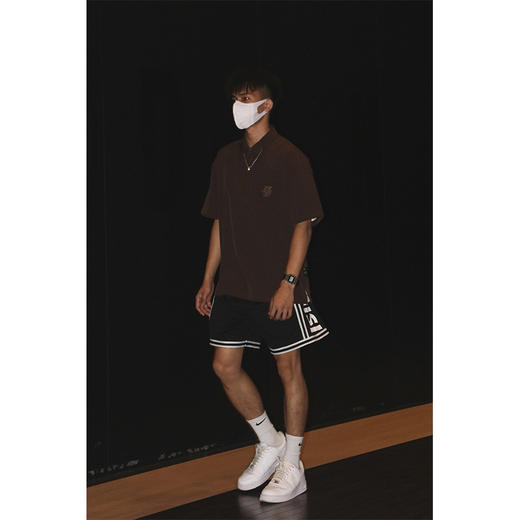 LUSHISI男子翻领T恤运动速干面料柔软舒适夏季新款polo衫[热爱] 商品图3