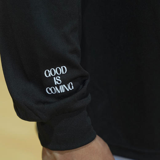 LUSHISI[好运降临]速干投篮服长袖美式篮球t恤宽松休闲运动服印花 商品图1