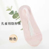 5双装【大码蕾丝船袜女】夏季浅口冰丝棉袜 大脚硅胶防滑 39-42 43袜子 商品缩略图7