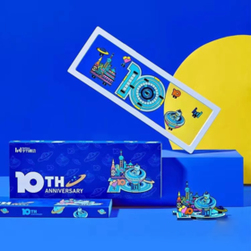 金属定制周年纪念徽章