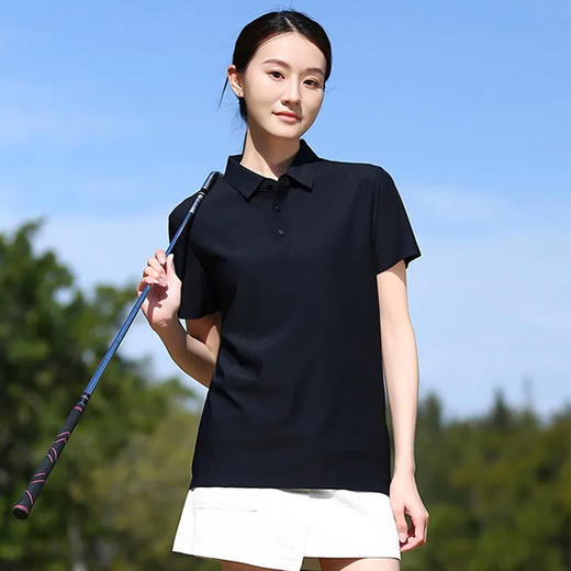 senlinjeepsd商务休闲冰丝polo衫（男女同款），穿它太有腔调！比短袖高级，比衬衫清凉【G】 商品图1