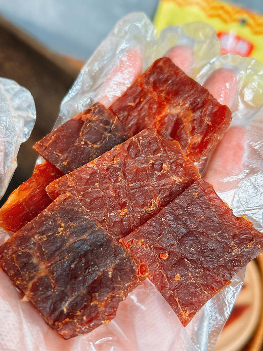 肉食控🥩大满足！【苹果木烤肉片】果木熏烤芳气，风味独特，嘎嘎好吃😋！甄选优质猪后腿整片原切，✨肉感扎实，口口满足~ 商品图8