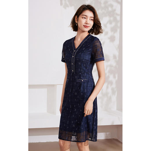 乔万尼连衣裙新款女夏季高端精致连衣裙女EM2E758 商品图2