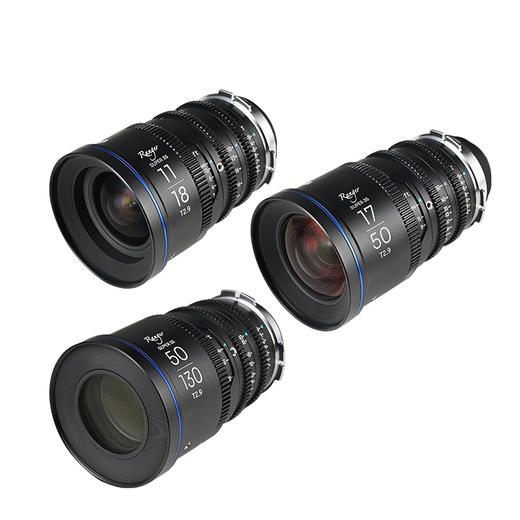 LAOWA老蛙 S35 Ranger 11-18mm/17-50mm/50-130mmT2.9小游侠变焦电影镜头 商品图0