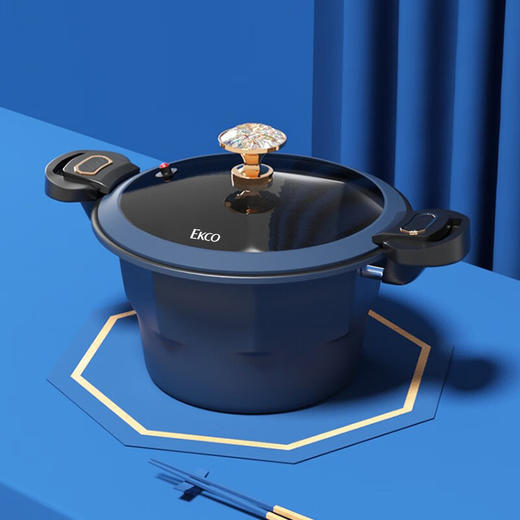 康宁EKCO威尔蓝微压蒸汤锅 商品图1