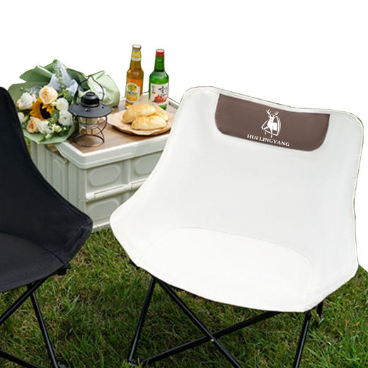 徽羚羊户外折叠椅便携小凳子月亮椅 商品图4