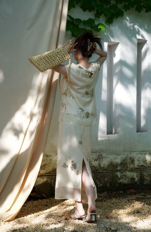 【门店同款】ENJOY夏季南法-亮片刺绣套装 157443459 商品图2