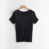 weyo 夏季新款女兰精莫代尔休闲圆领短袖T恤17310 商品缩略图3