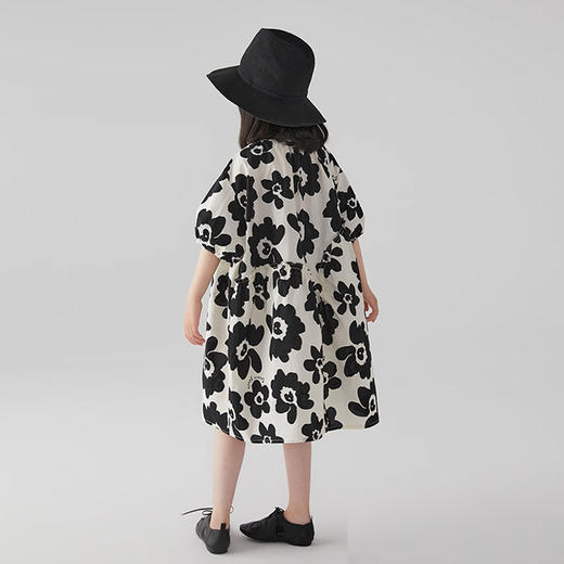 裁缝学苑TQ113 女童短袖连衣裙纸样 儿童新款宽松度假裙子打板版型 商品图5