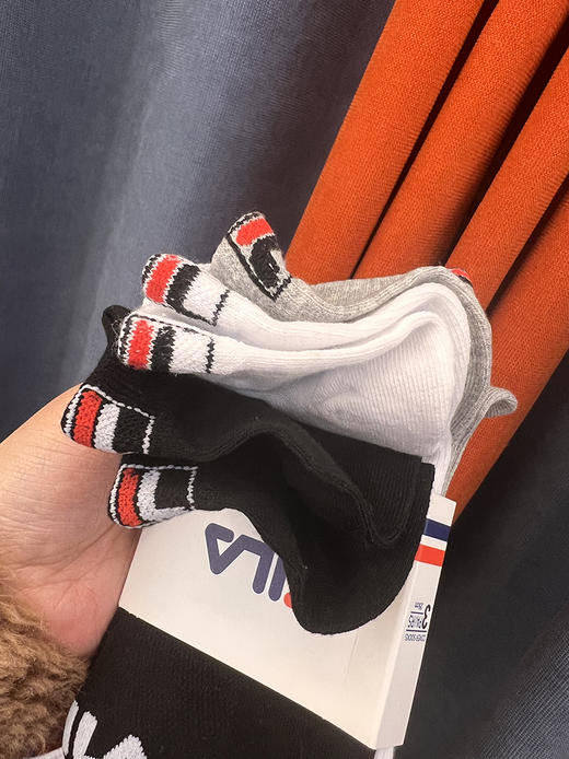 起飞の原厂！3双装の经典运动袜短筒袜棉袜男女袜子 商品图8