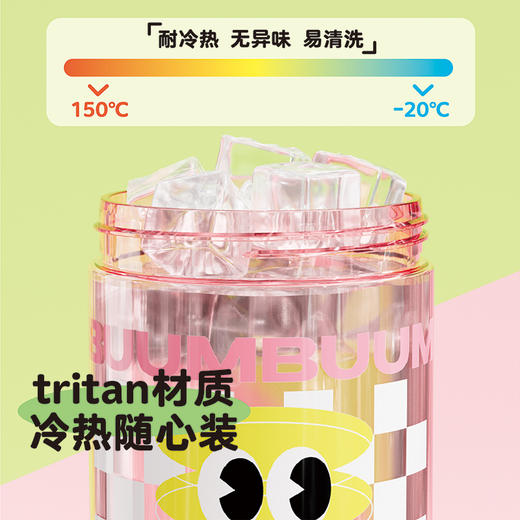 ALLJOINT优仅蹦蹦蹦蹦吸管双饮杯 商品图4