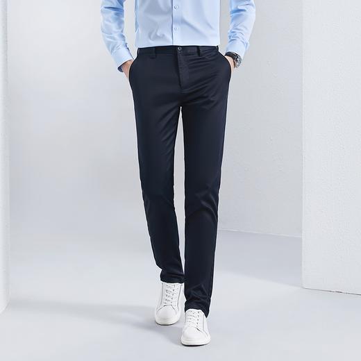 【含莱赛尔】柒牌男装休闲裤男2024春季新款商务通勤上班直筒长裤	126H72070 商品图1