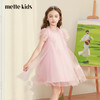 女童连衣裙2024夏新款粉色甜美公主裙蓬蓬裙演出礼服儿童网纱裙子 商品缩略图0