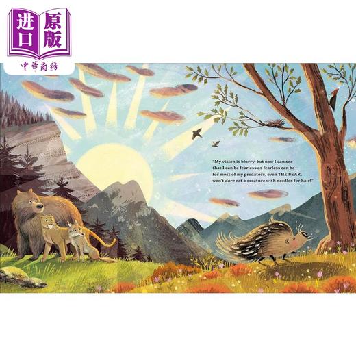 【中商原版】近视的豪猪 Maribel Lechuga Penny Lu Porcupine 英文原版 儿童绘本 动物故事图画书 精装精品绘本 进口图书 商品图4