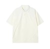 T802夏季时尚拼接休闲polo衫百搭折叠宽松上衣男女同款简约短袖 商品缩略图0