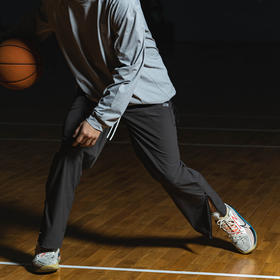 LUSHISI[暗夜]拉链直筒速干透气排汗跑步篮球运动街头潮流长裤男