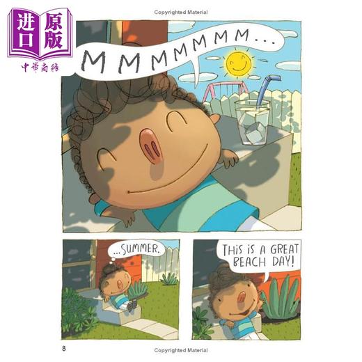 【中商原版】桥梁漫画 倒霉的娃 The Unlucky Kid 英文原版小初文学 儿童图画图像小说 搞笑幽默漫画故事 精装 进口 6-9岁 商品图1