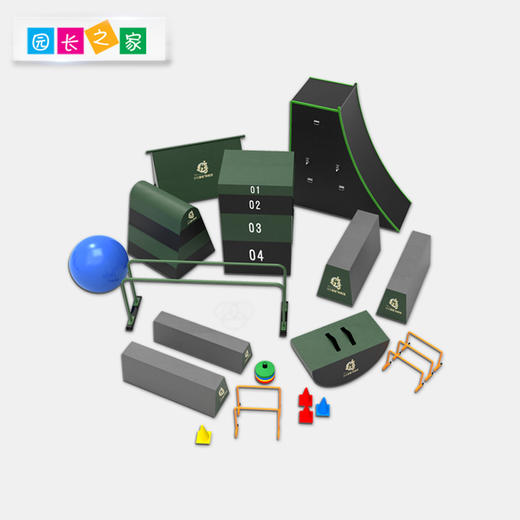 儿童体智能训练器材全套跑酷 商品图3