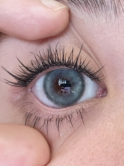 Begel Pig 绿孔雀 半年抛 两片 14.2mm 参考着色 13.5mm 基弧 8.6 含水 38% 新锐国货 商品图1