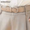 oldcolour夏季新款西装短裤女宽松小个子高腰百搭阔腿裤P23071234 商品缩略图4