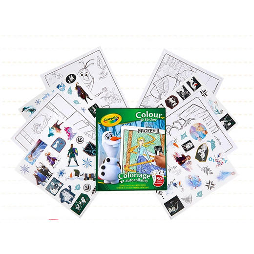 Crayola  绘儿乐  FAIRYTALES  96页童话涂色册 3岁+ 商品图0