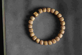 YXPT0008°星月菩提+喜乐招财方珠手串0.7*0.8*23