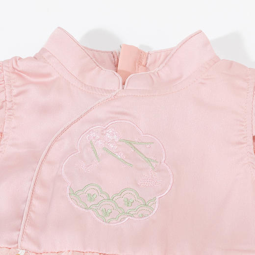 迪士尼女童新中式短袖连衣裙ZD2DQ005 商品图2