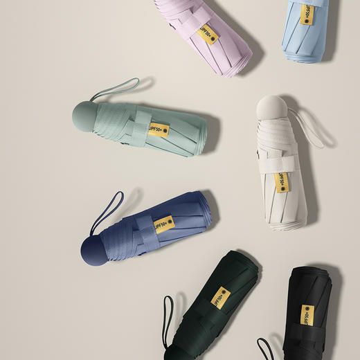 8骨防晒黑胶遮阳伞 商品图3