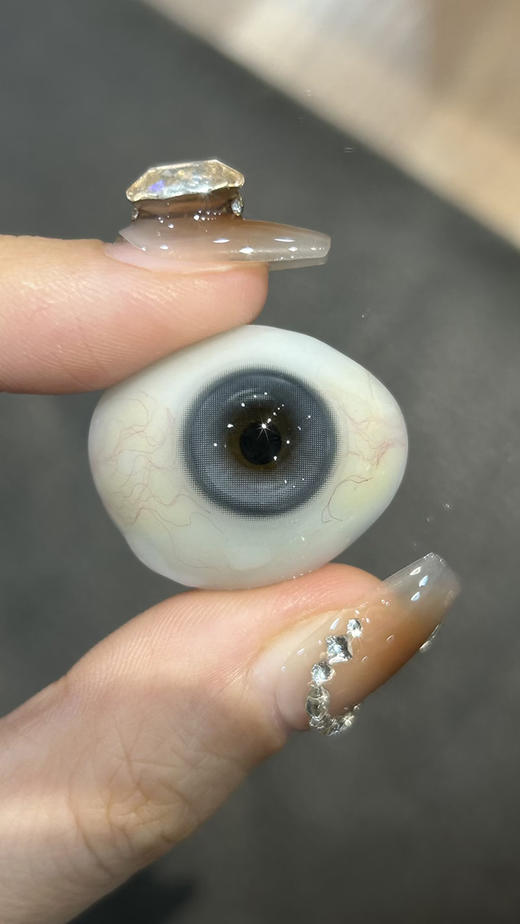 Begel Pig 浅莲灰 半年抛 两片 14.2mm 参考着色 13.8mm 基弧 8.6 含水 38% 新锐国货 商品图4