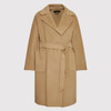 MAXMARA 女士羊毛束腰风衣 驼色 ROVO 50160329 016 商品缩略图0