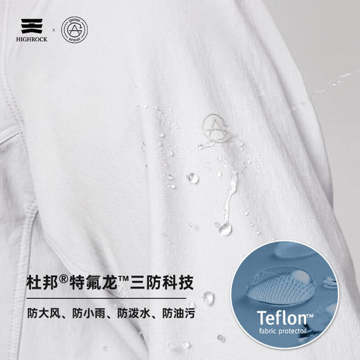 鹅铠甲天石户外运动防风软壳衣男士无帽款跑步徒步弹力休闲薄款夹克G618 商品图5