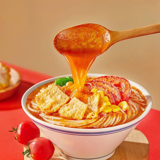 【华中】王仁和浓汤番茄金汤米线211g/袋 商品图2