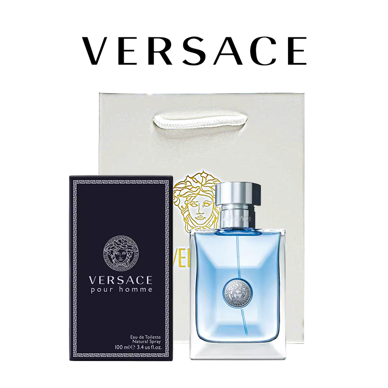 【配礼袋】Versace范思哲同名经典男士淡香水100ml  香港直邮