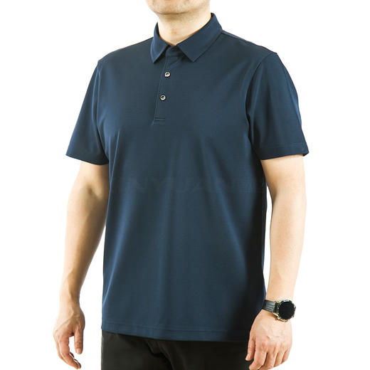 鑫缘 男真丝针织短袖T恤 GT3979 商品图2