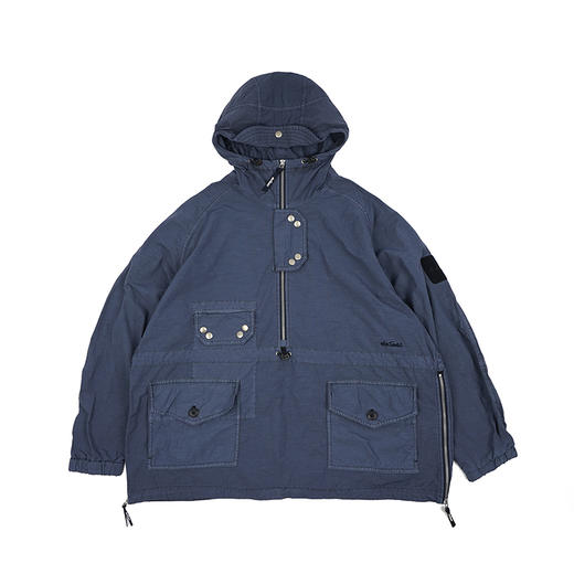 WILD THINGS ROYAL NAVY ANORAK MOD 半拉链套头海军连帽冲锋衣 商品图4