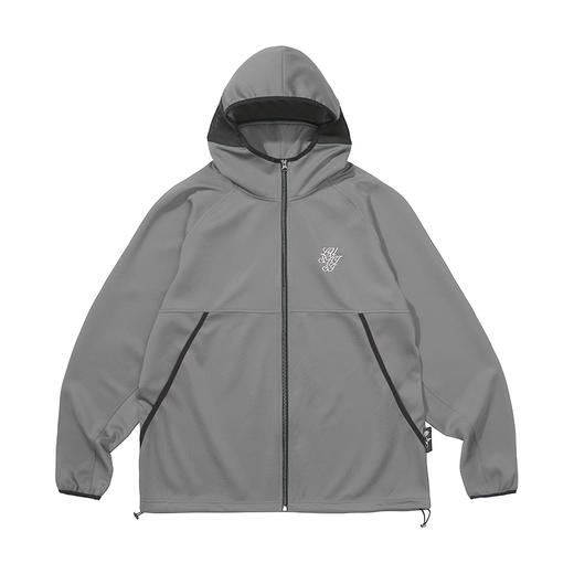 LUSHISI美式拉链运动夹克连帽外套冲锋衣长袖户外登山休闲男女款 商品图4