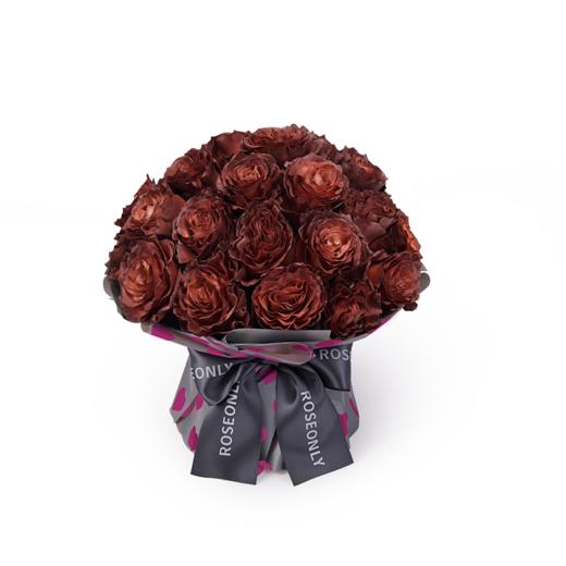 【预售14天发货】【520情人节鲜花礼物】ROSEONLY手捧玫瑰19枝25枝33枝送女友 商品图7