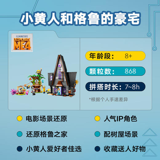 乐高LEGO 格鲁的房子LEGC75583 商品图2