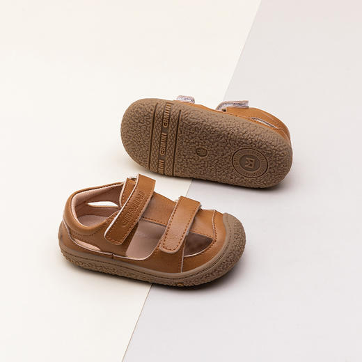 【品牌直供】EBMINI英贝米尼宝宝机能凉鞋夏季软底男童学步鞋包头儿童鞋子透气女童鞋16-26码 商品图3