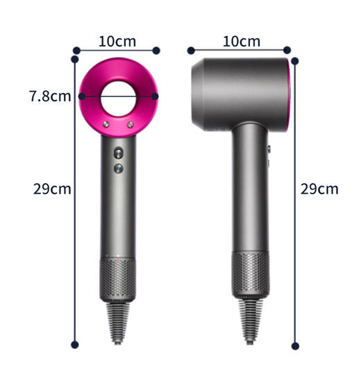 【市面唯一不虚标】戴森平替级高端11万转日系马达吹风机家用护发/赠出风嘴 商品图3