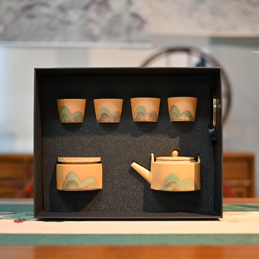 羽诗制造出品 高山仰止茶具茶盘礼盒套装 商品图5
